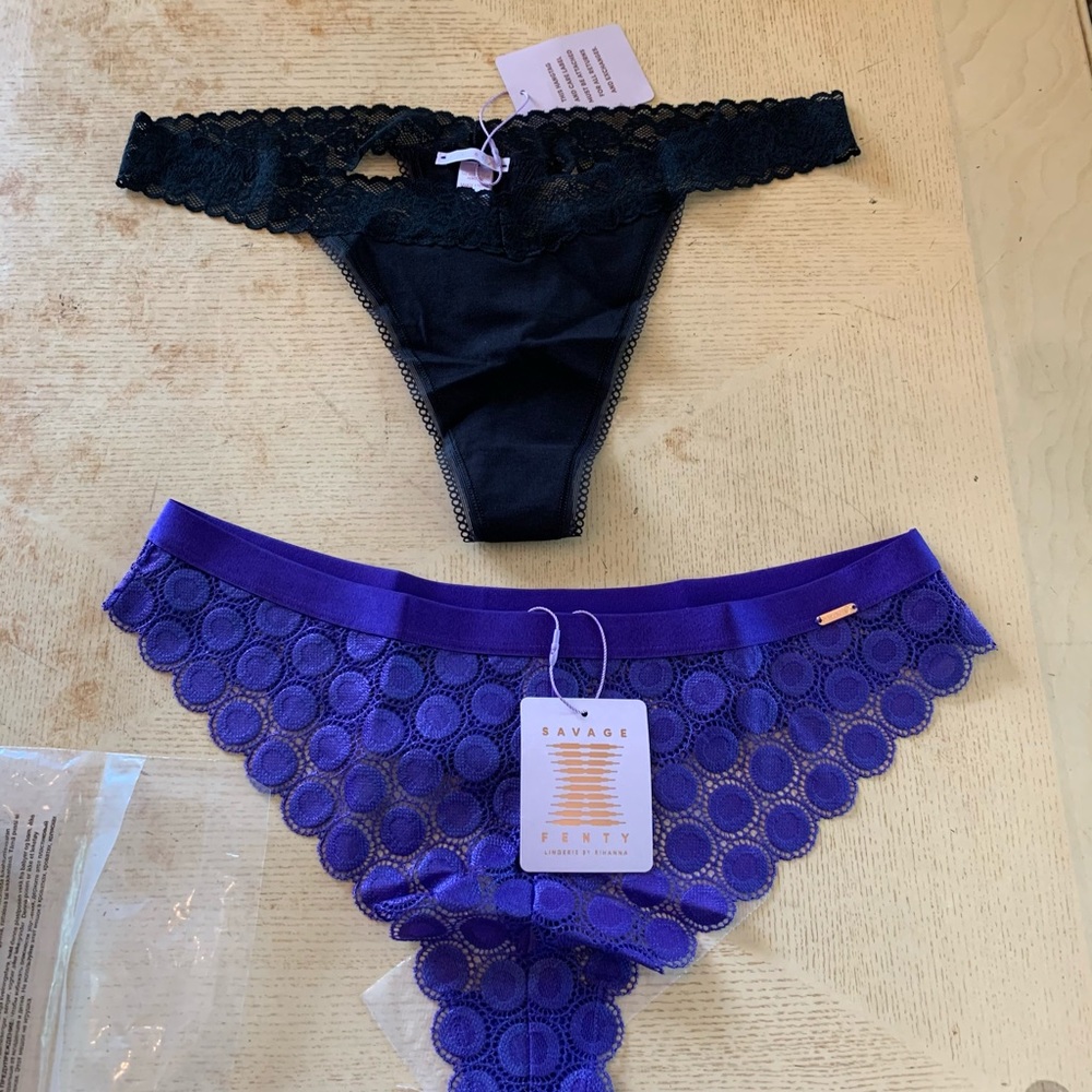 Savage x fenty Rihanna pantie bundle NEW